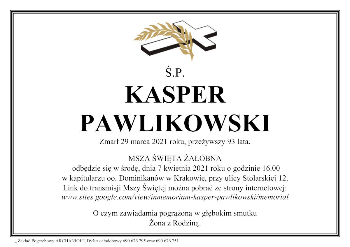 Kasper Pawlikowski - klepsydra