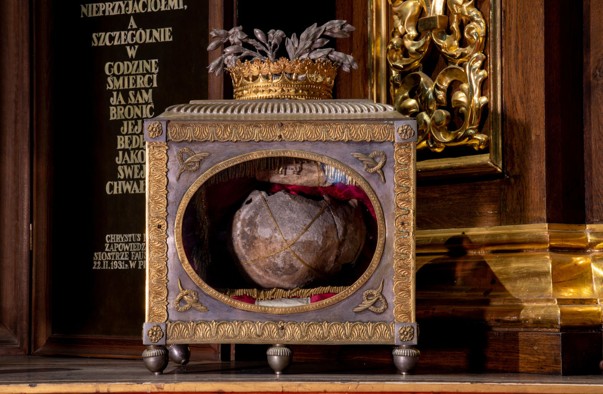 Relikwie św. Walentego w przemyskiej katedrze, fot. Paweł Husarz