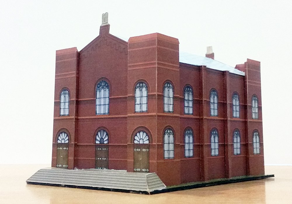 Model synagogi Tempel w Przemyślu