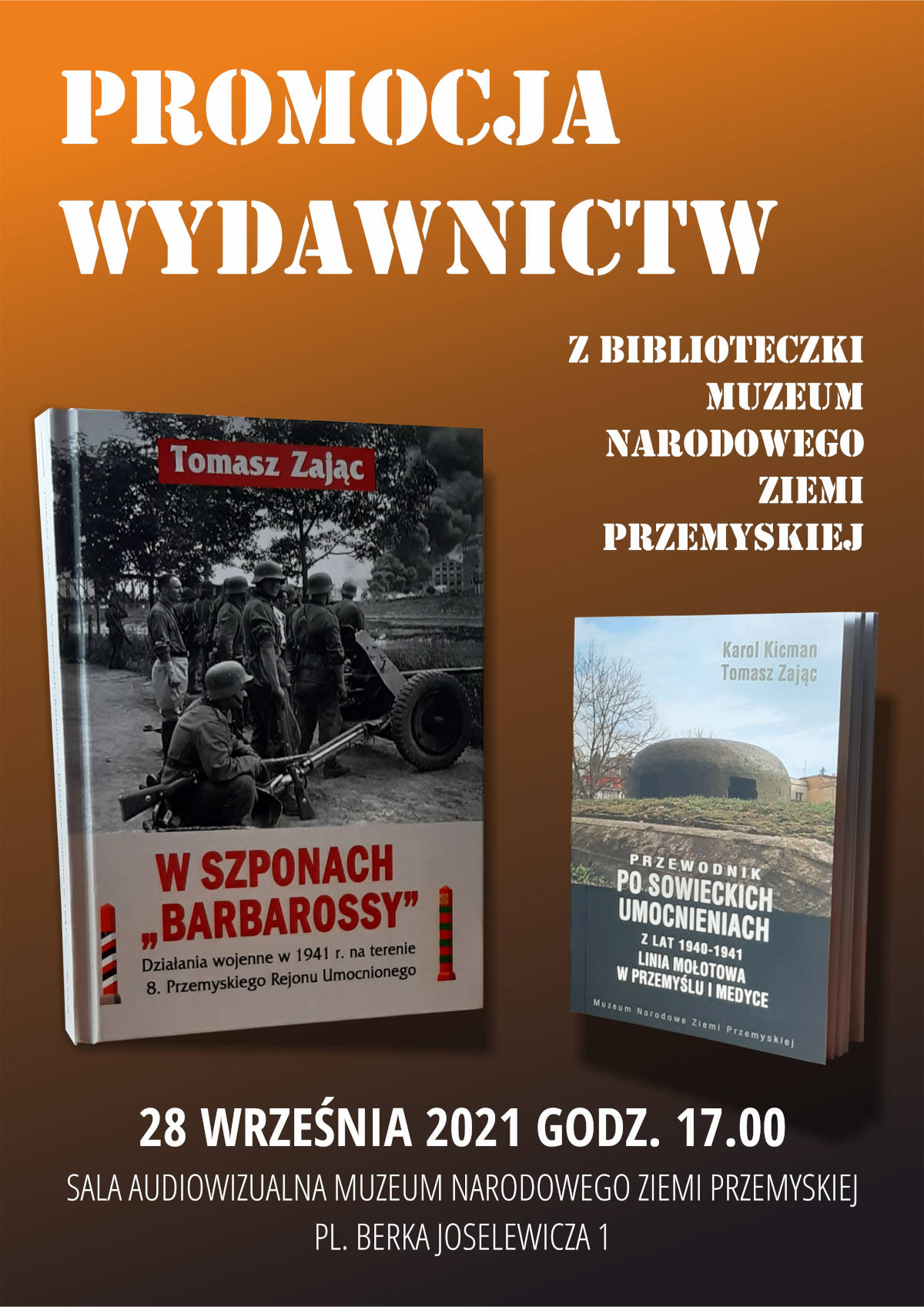 Promocja wydawnictw z Biblioteczki Muzeum Narodowego ziemi Przemyskiej