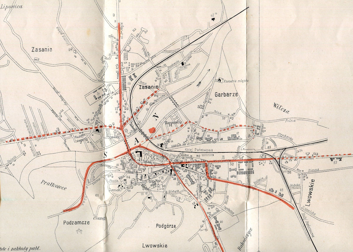 Jak planowano linie tramwajowe w Przemyślu